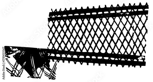 Roller Coaster Ascends Track in Amusement Park