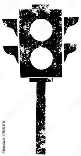 Vintage camera in a studio