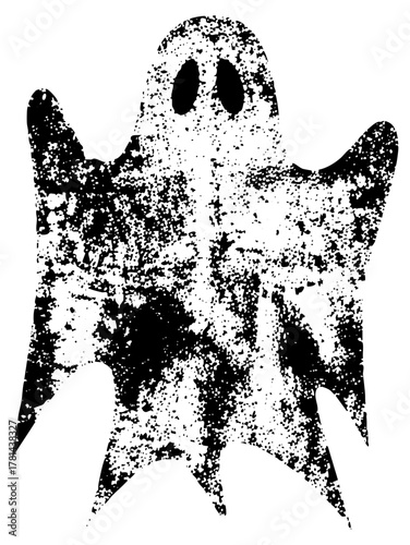 Ghost floats eerily in texture