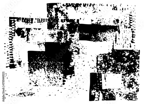 Wallpaper Mural Abstract Shapes Display Grunge Texture in Graphic Design Torontodigital.ca