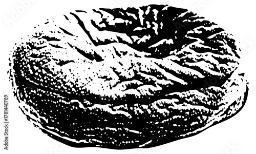 Bread loaf illustrates texture in still life