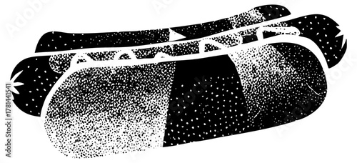 Hotdog Illustrates Flavor in Food Art