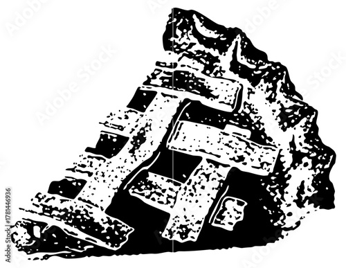 Ruined city depicts decay within ancient architecture