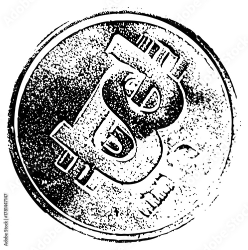 Stamp grunge texture in vintage design