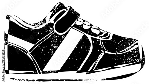 Sneaker Illustrates Style in