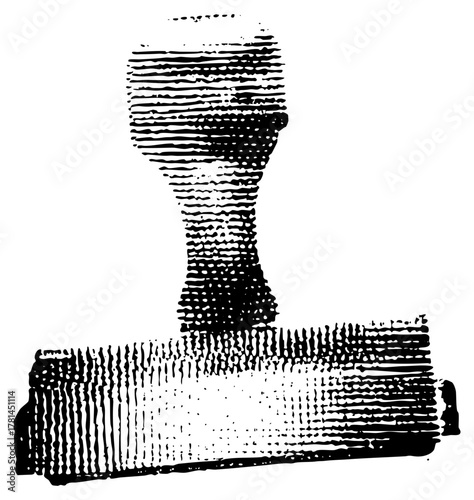 Chess piece stands poised in strategic competition