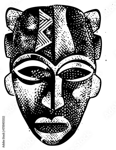 African Mask Illustrates Tradition Within Cultural Heritage