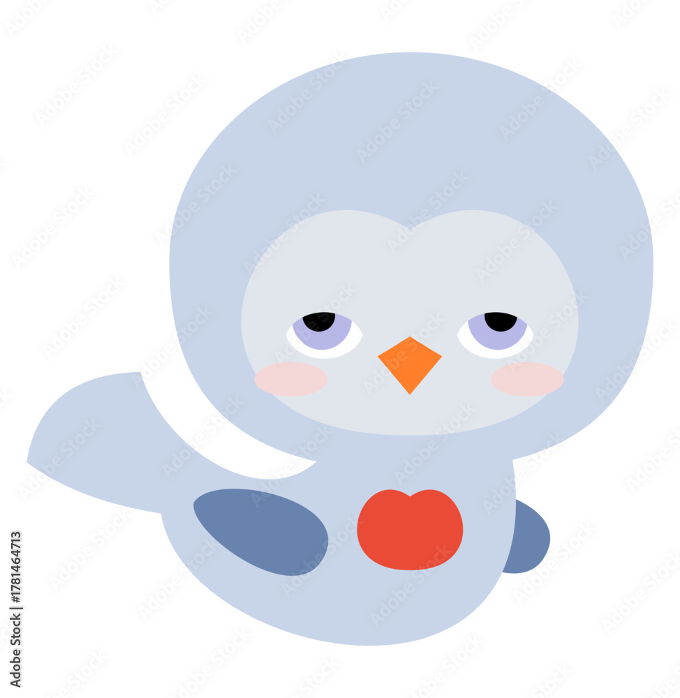 Fototapeta premium Bird svg, paper cut, silhouette, Cricut, school, kids , Decoration, cut file , vector, pattern