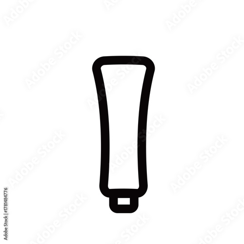 ハンドクリームのチューブアイコン