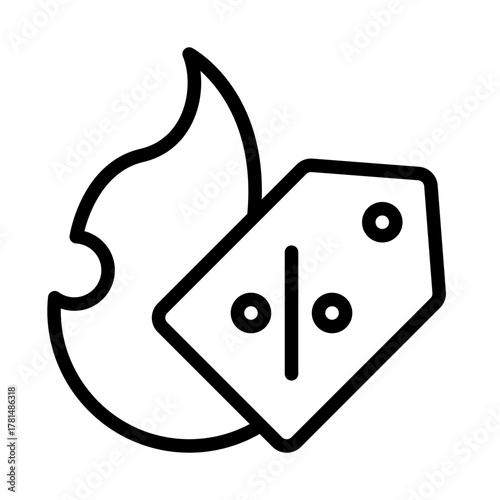 hot deal icon
