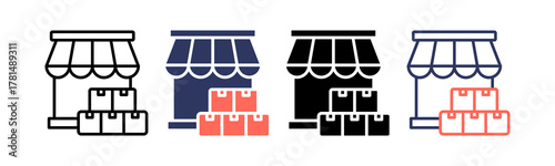 Stockroom multiple icon