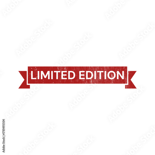 Limited Edition Stamp Vector Graphic