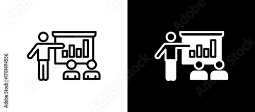 Presentation multistyle icon