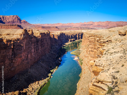 river in desert