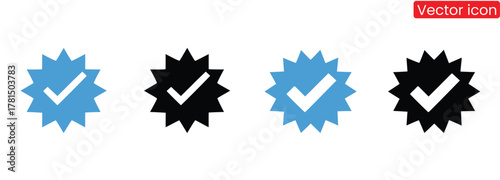 Establish instant credibility with verified badges. Build trust and authenticity with blue and black checkmarks for social media and online profiles now!