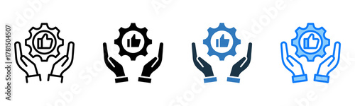 Exemplary Practices icon multiple style 