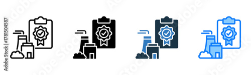 Industry Standards icon multiple style 