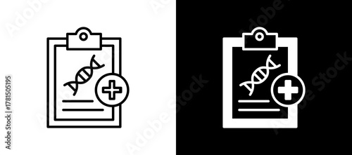 Biomedical multistyle icon