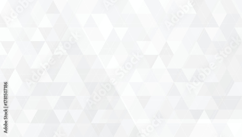 abstract geometric background white triangle shape mosaic pattern modern style