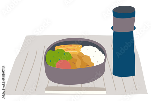 唐揚げシンプルお弁当