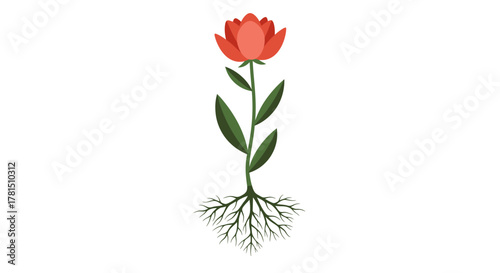 Vibrant Bloom A Symbolic Representation of Growth and Resilience