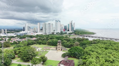 old house in the village panama la vieja