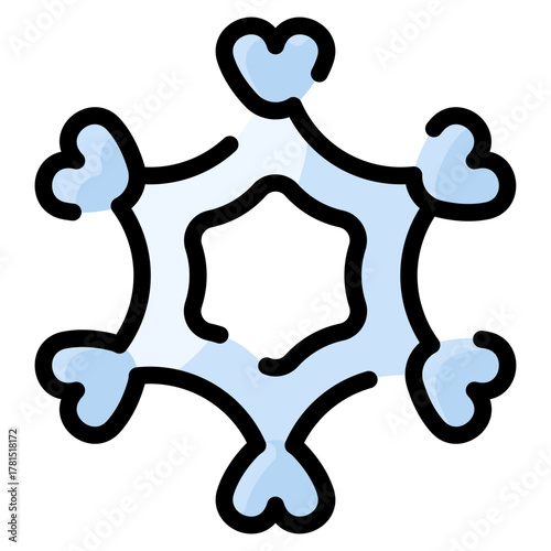 Snowflake Cookie