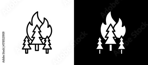 Wildfire multistyle icon