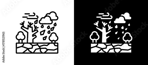 Heavy Rain multistyle icon