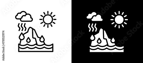 Glacier multistyle icon