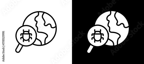 Pandemic multistyle icon