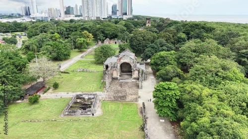 old house in the village panama la vieja
