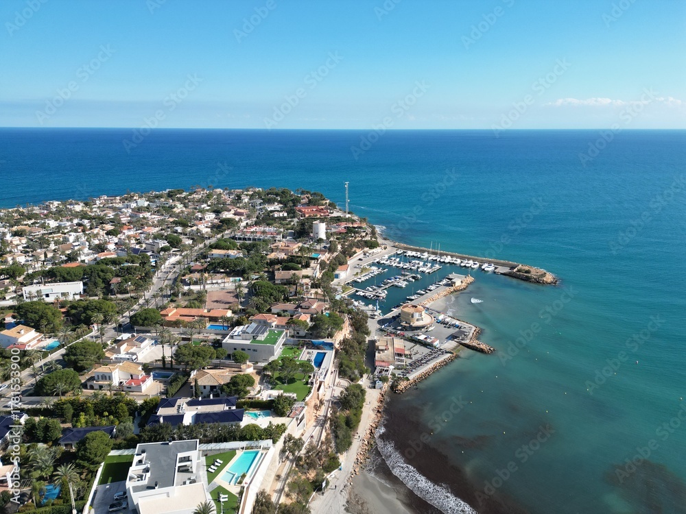 Naklejka premium Cabo Roig, Orihuela Costa, Spain 