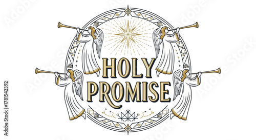 Divine Heraldry: A Sacred Promise Announced by Angelic Trumpeters