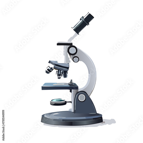 顕微鏡のベクターイラスト