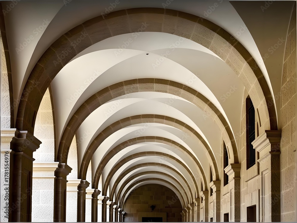 Fototapeta premium arches of a building