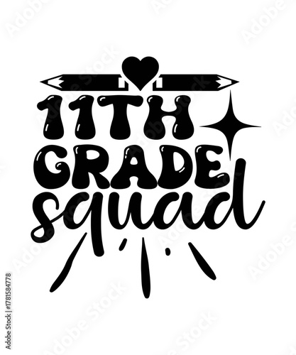 11th grade squad svg