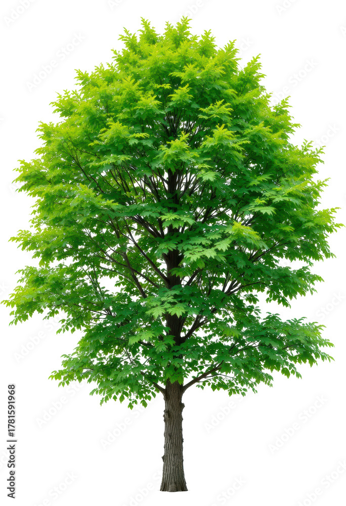 Obraz premium Maple Tree — Isolated on transparent png Background