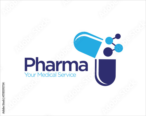 bio pharmacy logo designs for research