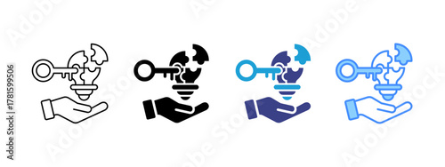 Solution Collection icon set multiple style collection