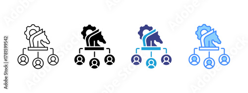 Strategy Collection icon set multiple style collection