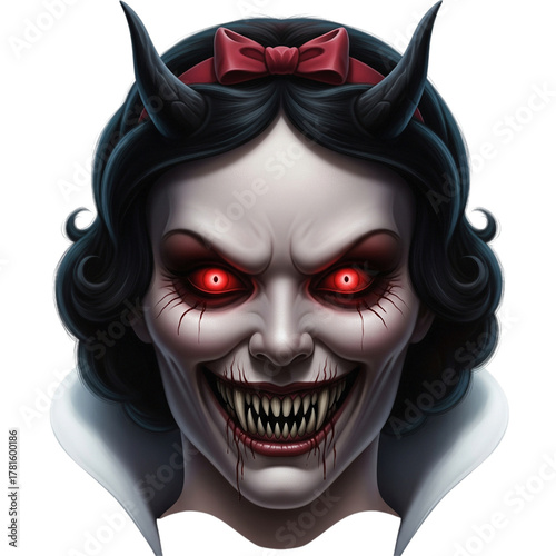 red devil mask