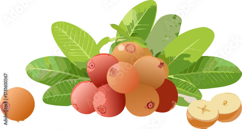 Artistic Representation of Wild Berries: Celebrating the Diversity of Natural, Foraged Foods, Encouraging Environmental Respect and Knowledge of Indigenous Plant Species for Global Awareness.