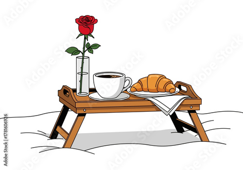 Abstract Geometric Shapes Composition Pastel Colors.