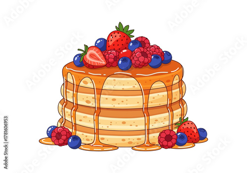 Dynamic Abstract Geometric Composition with Intersecting Shapes and Lines.