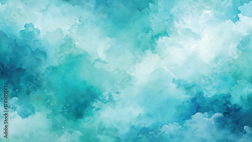 Blue Watercolor Texture Background for Artistic and Modern Design Projects