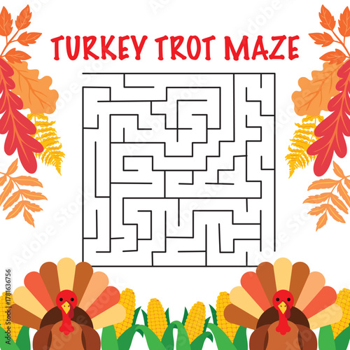 Turkey Trot Maze