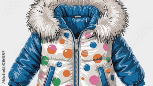 human brain model on blue background illustration