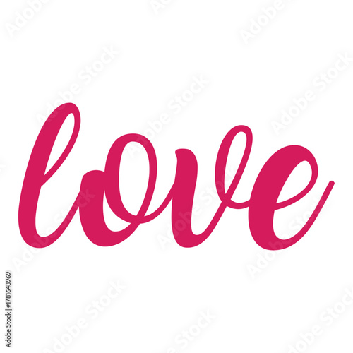 Love Typography T-shirt Design