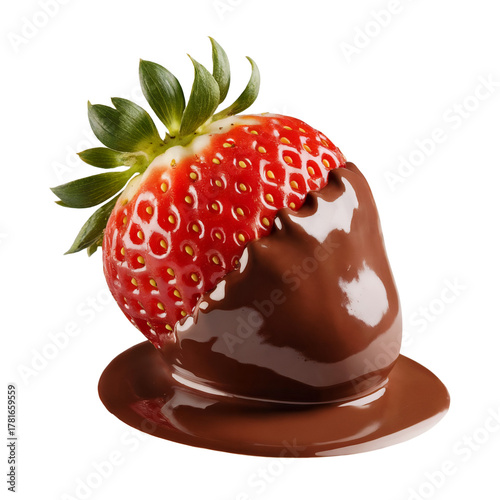 Chocolate Dipped Strawberry PNG
